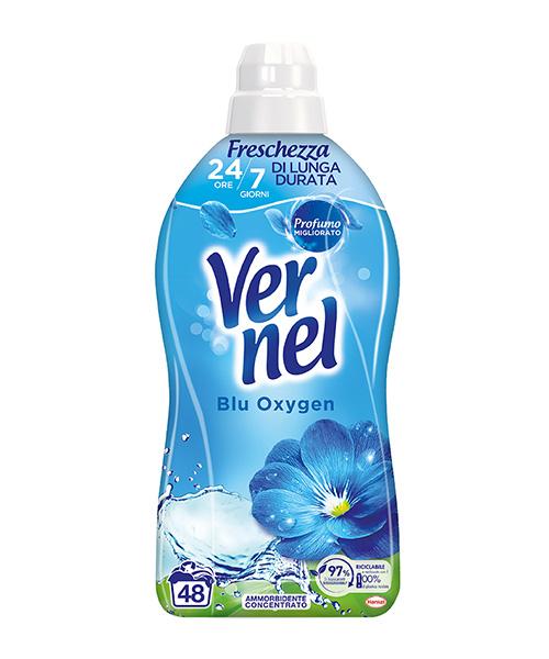 Vernel Blu Oxygen koncentrovaná aviváž 1200 ml, 48 dávek