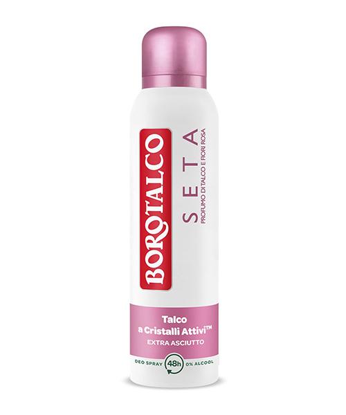 Borotalco Deo Spray Seta, tělový deodorant ve spreji 150 ml