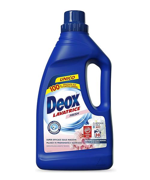 Deox Lavatrice Fresh prací gel na bílé prádlo 1050 ml, 21 pracích dávek
