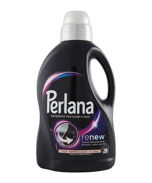 Perlana Renew Scuri e Neri prací gel na černé a tmavé prádlo 1400 ml, 28 pracích dávek