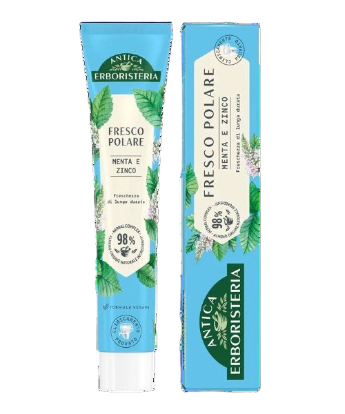 Antica Erboristeria Fresco Polare, antibakteriální zubní pasta 75 ml