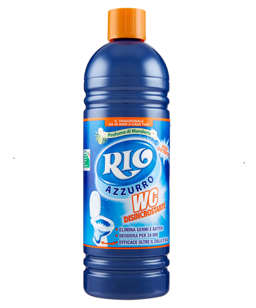 Rio Azzurro WC, čistič toalet 750 ml