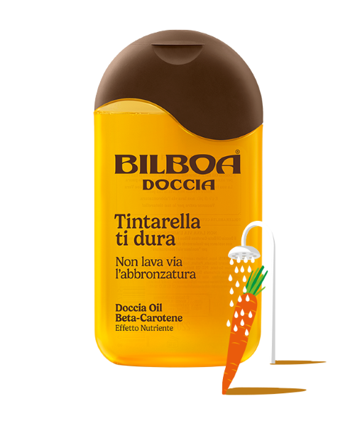 Bilboa sprchový olej po opalování Doccia Bronze Oil Carrot 220 ml