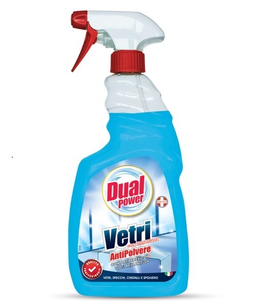 Dual Power Professional Vetri & Superfici 750 ml – čistič skel a povrchů Dual Power Professional Vetri & Superfici 750 ml – čistič skel a povrchů