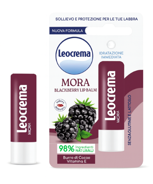 Leocrema Mora - ostružina balzám na rty 5,5 ml