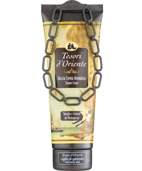 Tesori d’Oriente Aromatický sprchový krém Vanilka & Zázvor z Madagaskaru 250 ml