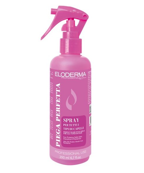 Eloderma Spray Piega Perfetta, sprej pro dokonalý účes 200 ml