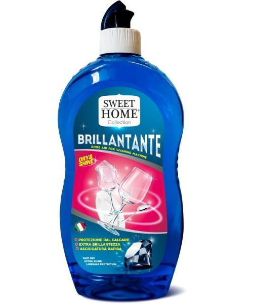 Sweet Home leštidlo do myčky, vysoký lesk a rychlé schnutí 550 ml