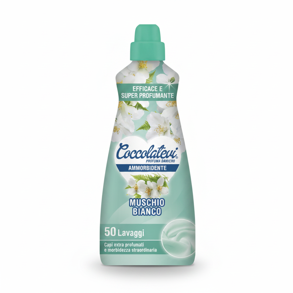 Coccolatevi Muschio Bianco aviváž s vůní Bílého pižma 1 250 ml, 50 praní