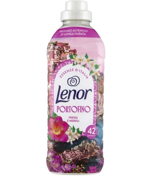 Lenor Portofino aviváž Frézie a Neroli 882 ml, 42 dávek Lenor Portofino aviváž Frézie a Neroli 882 ml, 42 dávek