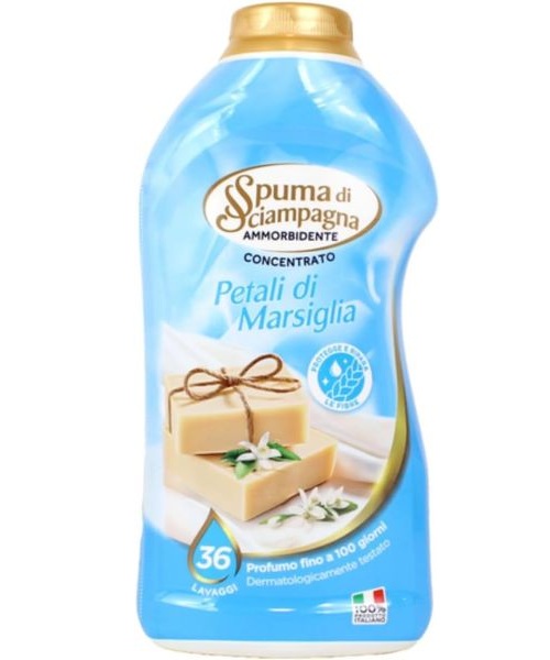 Spuma di Sciampagna Petali di Marsiglia koncentrovaná aviváž Okvětní lístky z Marseille  720 ml, 36 PD