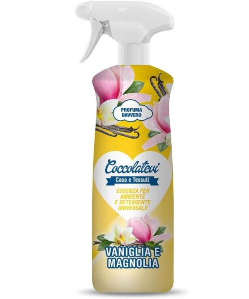 Coccolatevi Vaniglia e Magnolia – univerzální čisticí esence a interiérový parfém s vůní Vanilka a Magnolie 750 ml