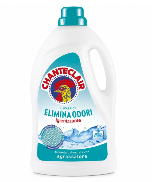 Chanteclair Elimina Odori – hygienizační prací gel odstraňující pachy 2070 ml, 46 pracích dávek