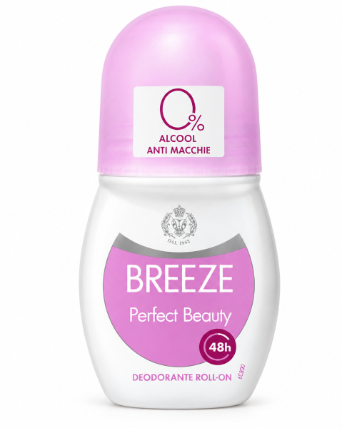 Breeze Perfect Beauty roll-on deodorant 48 h bez alkoholu, 50 ml