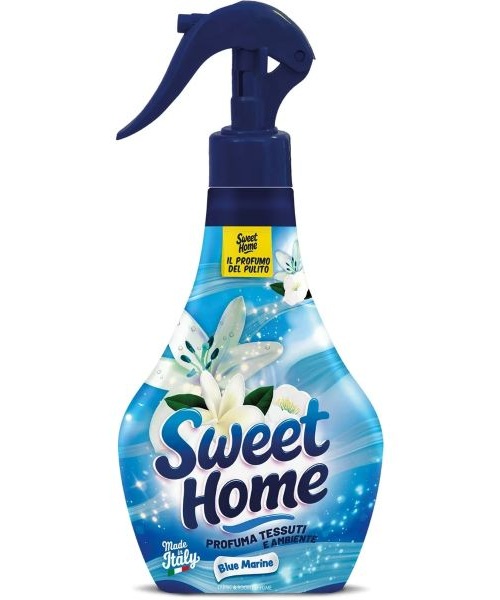 Sweet Home Blue Marine hygienizační osvěžovač vzduchu a tkanin, svěží mořská vůně 250 ml