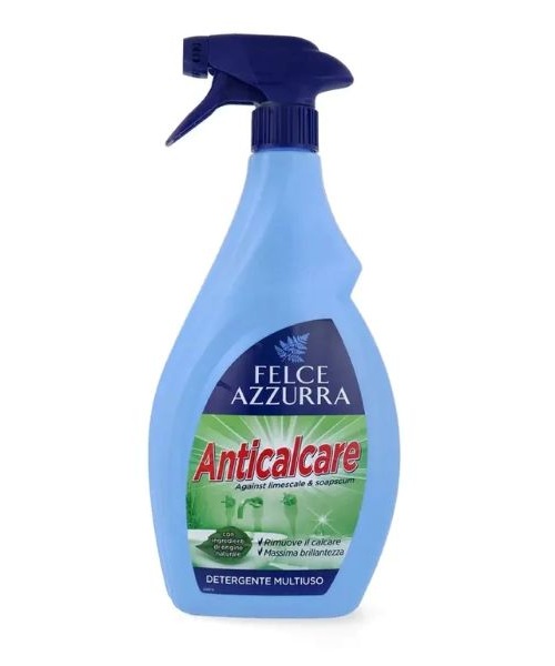 Felce Azzurra Anticalcare, přípravek na koupelny a vodní kámen se svěží vůní 750 ml