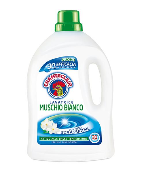 Chanteclair Muschio Bianco, prací gel 1350 ml, 30 pracích dávek