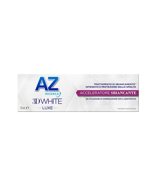 AZ 3D White Luxe Acceleratore Sbiancante, urychlovač bělení zubů 75 ml.
