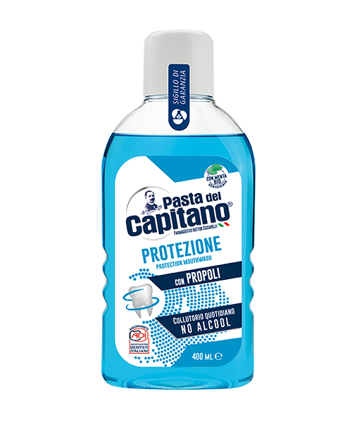 Pasta del Capitano Protezione con Propoli, ústní voda 400 ml