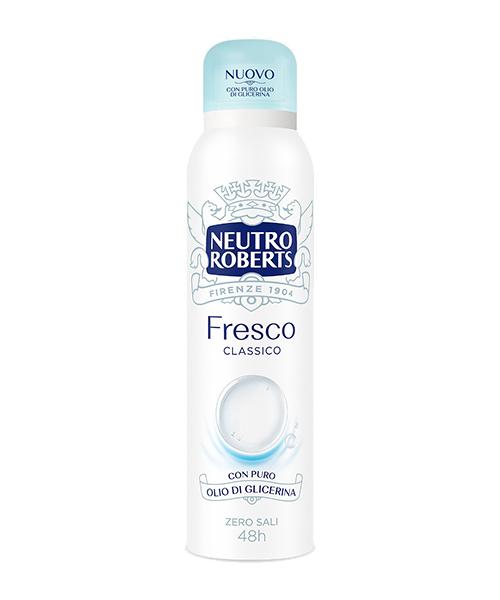 Neutro Roberts Deo Spray Fresco, tělový deodorant ve spreji bez hliníkových solí 150 ml
