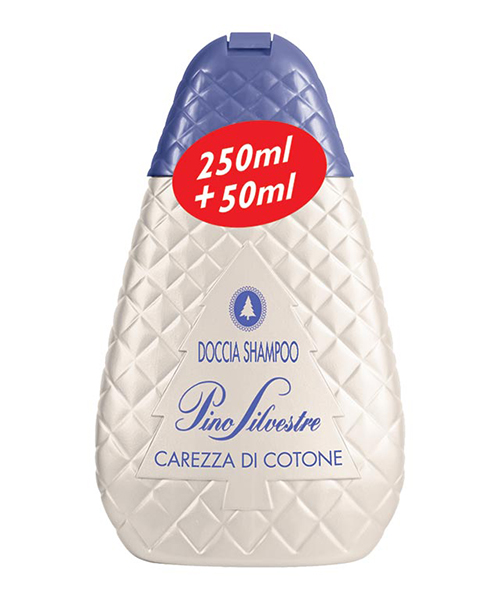 Pino Silvestre Carezza di Cotone, sprchový gel/vlasový šampon 300 ml.