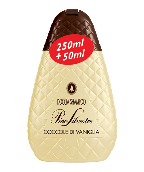Pino Silvestre Coccole di Vaniglia sprchový gel/vlasový šampon 250 ml.