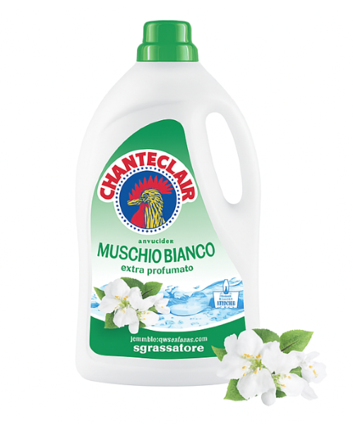 Chanteclair Muschio Bianco prací gel 2070 ml, 46 pracích dávek