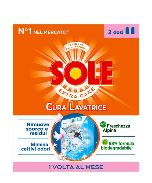 Sole Cura Lavatrice Freschezza Alpina, tekutý čistič pračky 2x250 ml