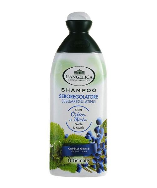 L´Angelica vlasový šampon Seboregolatore Ortica e Mirto 250 ml