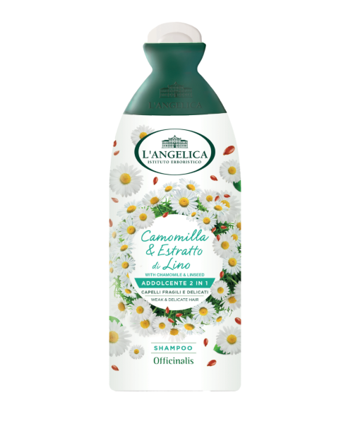 L´Angelica Addolcente 2v1 Camomilla e Lino šampon s kondicionérem 250 ml