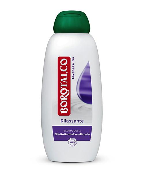 Borotalco Rilassante sprchový gel / pěna do koupele Lavanda e Iris levandule a kosatec 600 ml