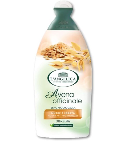 L´Angelica Latte d´Avena vyživující a hydratační sprchový gel ovesné mléko 500 ml