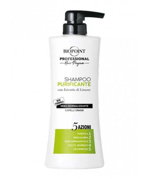 Biopoint Professional Purificante, vlasový šampon 400 ml