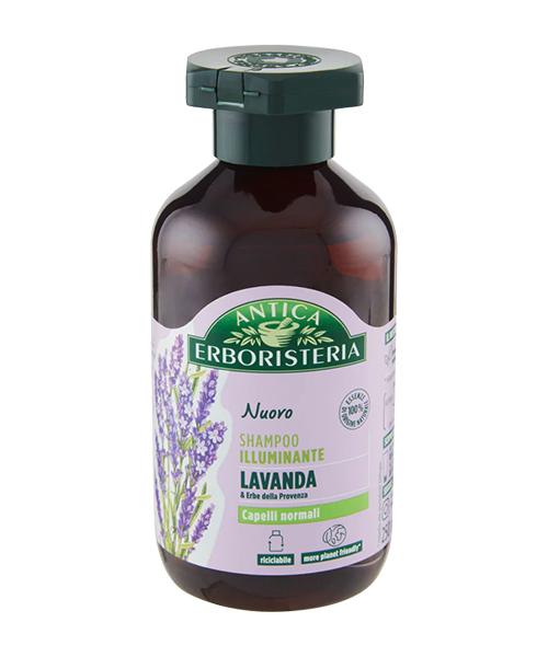 Antica Erboristeria Illuminante Lavanda, přírodní šampon na normální vlasy 250 ml