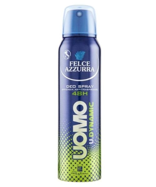 Felce Azzurra Uomo Deo Spray Power Sport, pánský deodorant 150 ml