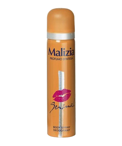 Malizia Deo Spray Sensual, dámský tělový deodorant 75 ml.